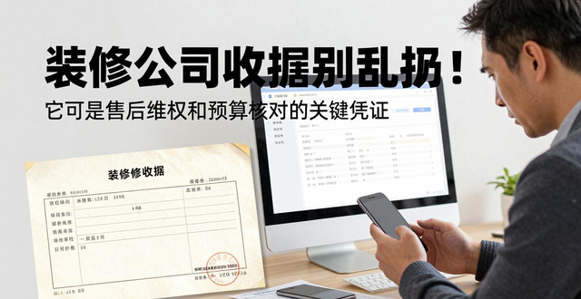 装修公司收款收据_装修公司收据样本_装修公司收据